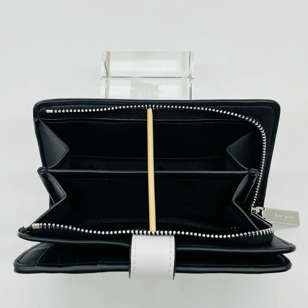 Kate Spade Medium Colorblock Compact Bifold Wallet - Picture 5 of 9